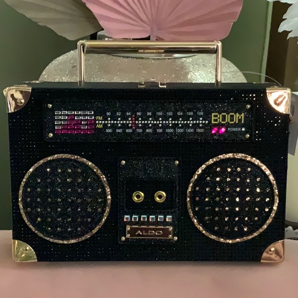 ALDO EMBELLISHED BOOMBOX Purse - Picture 14 of 14